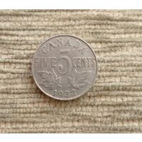 Werty71 Канада 5 центов 1932 Георг 5