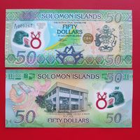 Соломоновы острова 50 долларов 2026 unc