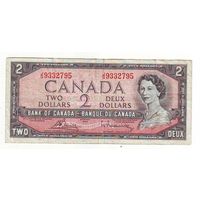 Канада. 2 доллара 1954 г.