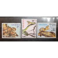 Лаос. 1986 год. Фауна. Пресмыкающиеся. Змеи (1063)