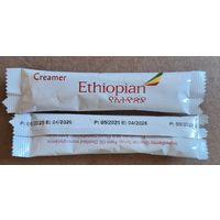 Сахар, сахарные пакетики, сухие сливки, ЭФИОПИЯ