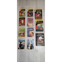 Книги, детективы и любовные романы.