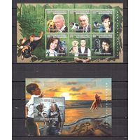 Гвинея 2010 Фауна домашние собаки - 1 лист + 1 блок MNH**