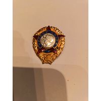 Знак времени СССР Отличный солдат ЧССР