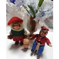 Игрушки ГДР, пупсик СССР. Цены в описании.