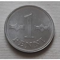 1 пенни 1970 г. Финляндия