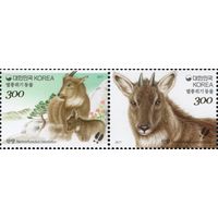 Южная Корея 2017. Фауна. Горал. 2 марки Mi 3185-86