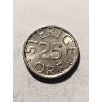 Швеция 25 оре 1980