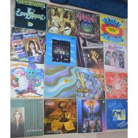 Пластинки разные 16 штук.Есть НЕЧАСТЫЕ