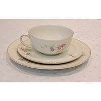 Трио 4 штуки высококачественный фарфор слоновая кость Porzellanfabrih Arzberg Bayern Германия 1950-е годы.