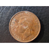 Австралия.1 пенни.1951. С 20 копеек. Распродажа коллекции. Смотрите другие лоты.