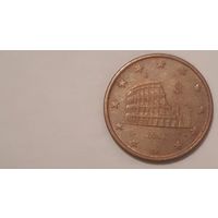 Италия 2002 5 евроцентов