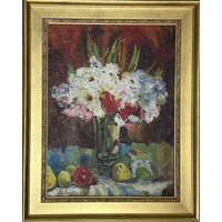 Кулеш Н.П "Наюрморт", 1992г. Холст, масло. Размер 35х45,5 см.