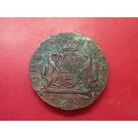 Сибирская монета две копейки 1769 год КМ.Копия,соответствие,медь.Не Китай!