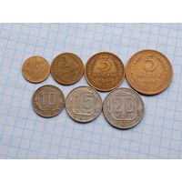 Набор СССР 1956 , 7 штук .