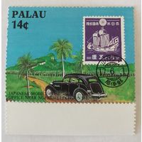 Исторические связи с Японией: Японское передвижное почтовое отделение недалеко от горы Нгерчелчуус