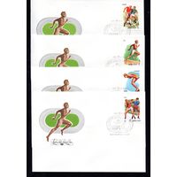 КПД Спорт СССР 1981 год 4 конверта