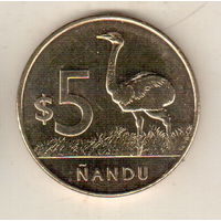 Уругвай 5 песо 2011