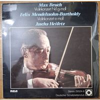 Max Bruch, Felix Mendelssohn Bartholdy, Jascha Heifetz – Violinkonzert Nr.1 G-Moll, Violinkonzert E-Moll