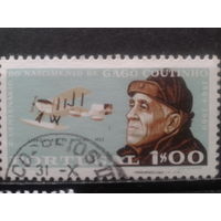 Португалия, 1969. 100 лет со дня рождения Карлоса Вьенса Гаго Ко Тиньо, авиатор