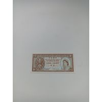 ГОНКОНГ 1 цент 1971-1981 год