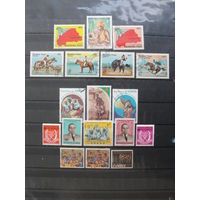 Продажа коллекции с 1 рубля! Культура и искусство на почтовых марках мира.