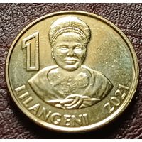 Эсватини (Свазиленд) 1 лилангени, 2021    ( 2-3-4 )