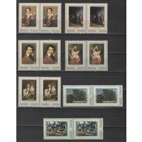 Марки СССР.1973г. Государственный русский музей  (пары)