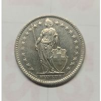 Швейцария 2 франка, 1974 год