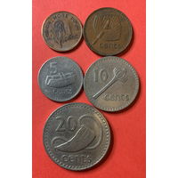 Фиджи 5 монет