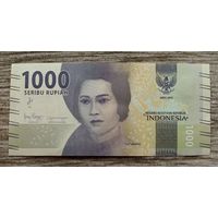 Werty71 Индонезия 1000 рупий 2016 UNC банкнота