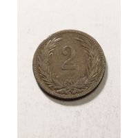 Венгрия 2 Геллера 1906