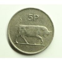 Ирландия, 5 пенсов, 1980 год