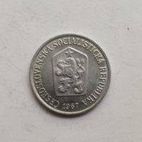 Чехословакия 10 геллеров 1967 г.