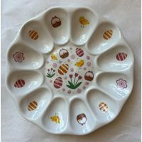 Блюдо для фаршированных яиц 220 мм (Пасхальные яйца)  ДФЗ