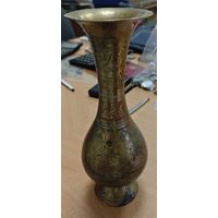 Ваза - Латунь, Индия времен СССР. 25 см.