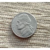 Werty71 США 5 центов 2002 D Белый дом Джефферсон