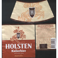 Пивная этикетка -  HOLSTEN (Алiварыя)