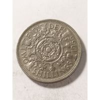 Великобритания 2 шиллинга 1966
