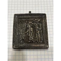 Икона литая, с рубля три дня