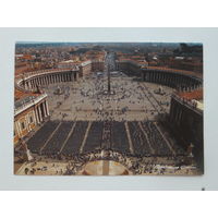 Италия  Рим Ватикан открытка 2013  11х16  см