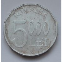 Румыния, 5000 леев 2002 г.