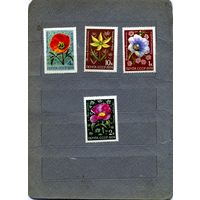 СССР, 1974 ,ЦВЕТЫ АЛЬПИЙСКИХ ЛУГОВ сборка 4м по 30 шт