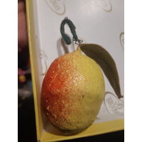 Елочная игрушка папье маше