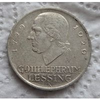 5 марок 1929 Лессинг с блеском