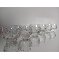 Хрусталь. Стаканчики. Набор. 6 предметов.