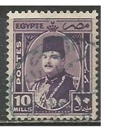 Египет. Король Фарук. 1944г. Mi#273.