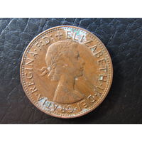 Австралия.1 пенни.1958. С 20 копеек. Распродажа коллекции. Смотрите другие лоты.