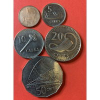 Фиджи 5 монет