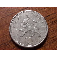 Великобритания 10 пенсов 1992